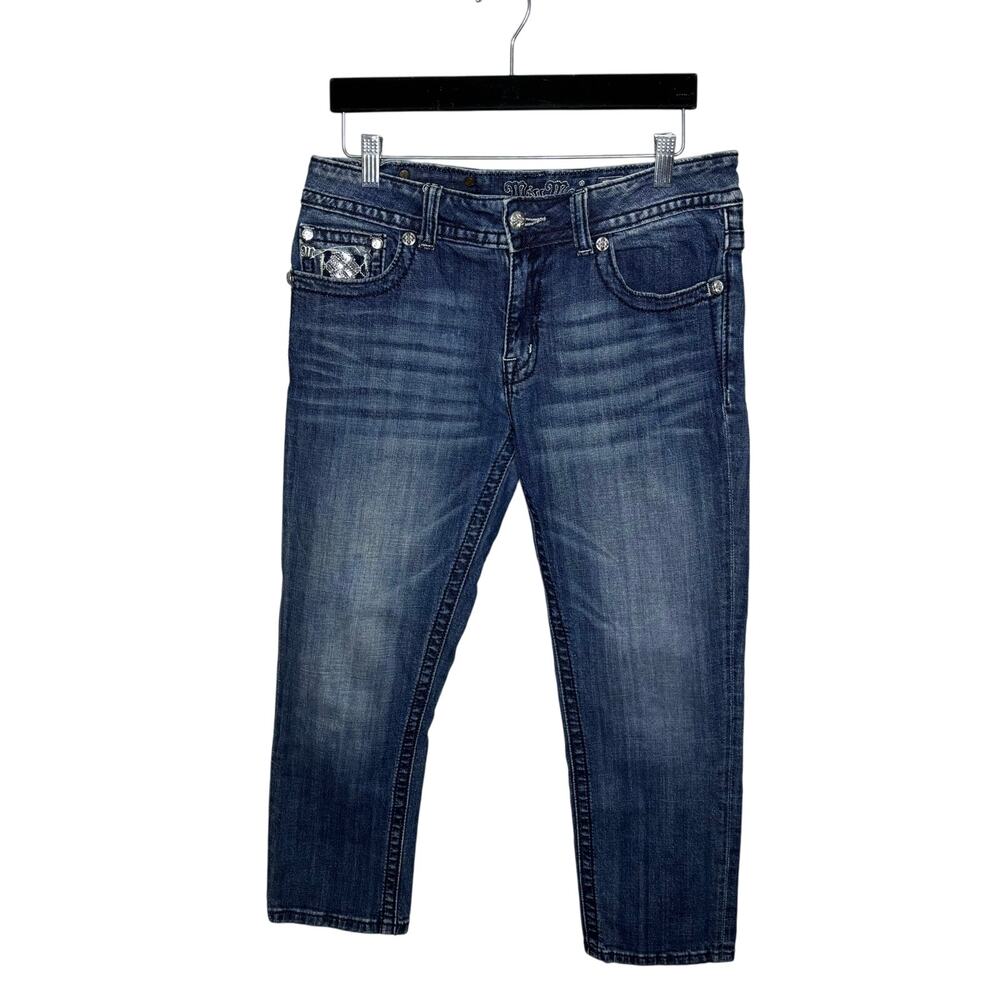Miss Me JB6200P Boyfriend Capri Jeans Women's Size 28